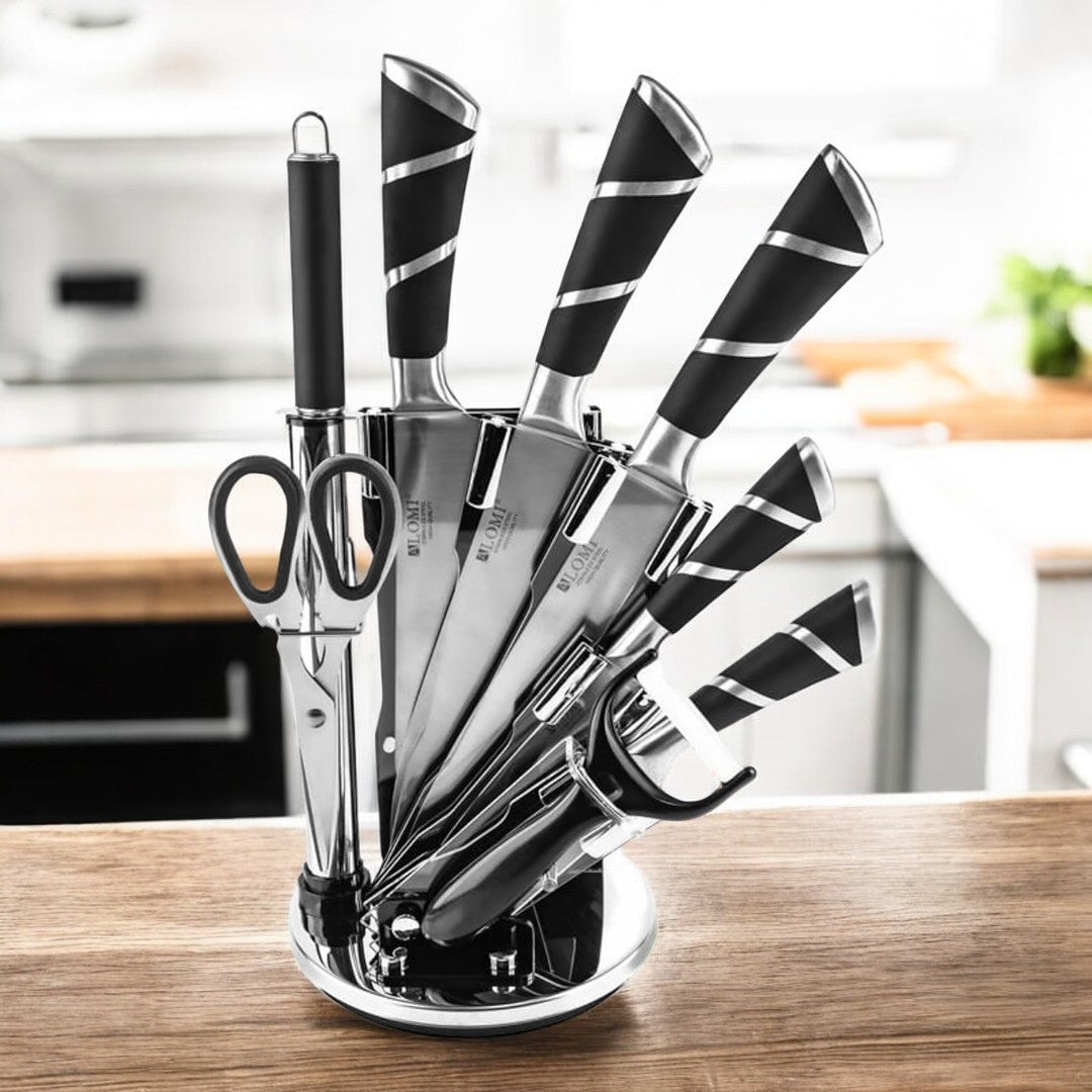 SET CUCHILLOS COCINA 9PZS SET CUCHILLOS COCINA 9PZS